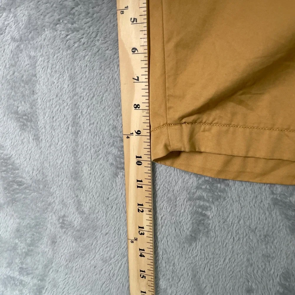 Uniqlo Chino‎ Shorts Mens XXL Brown Cotton Twill Preppy Casual Summer Golf